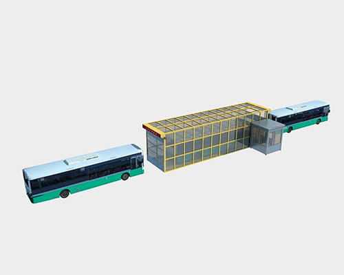 公交車整體消毒倉—半自動型